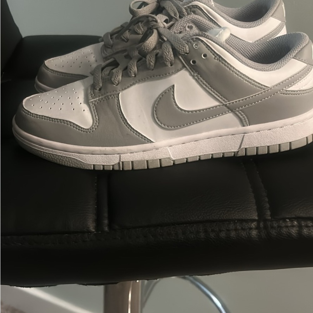 Nike Classic Gray and White Low-Tops